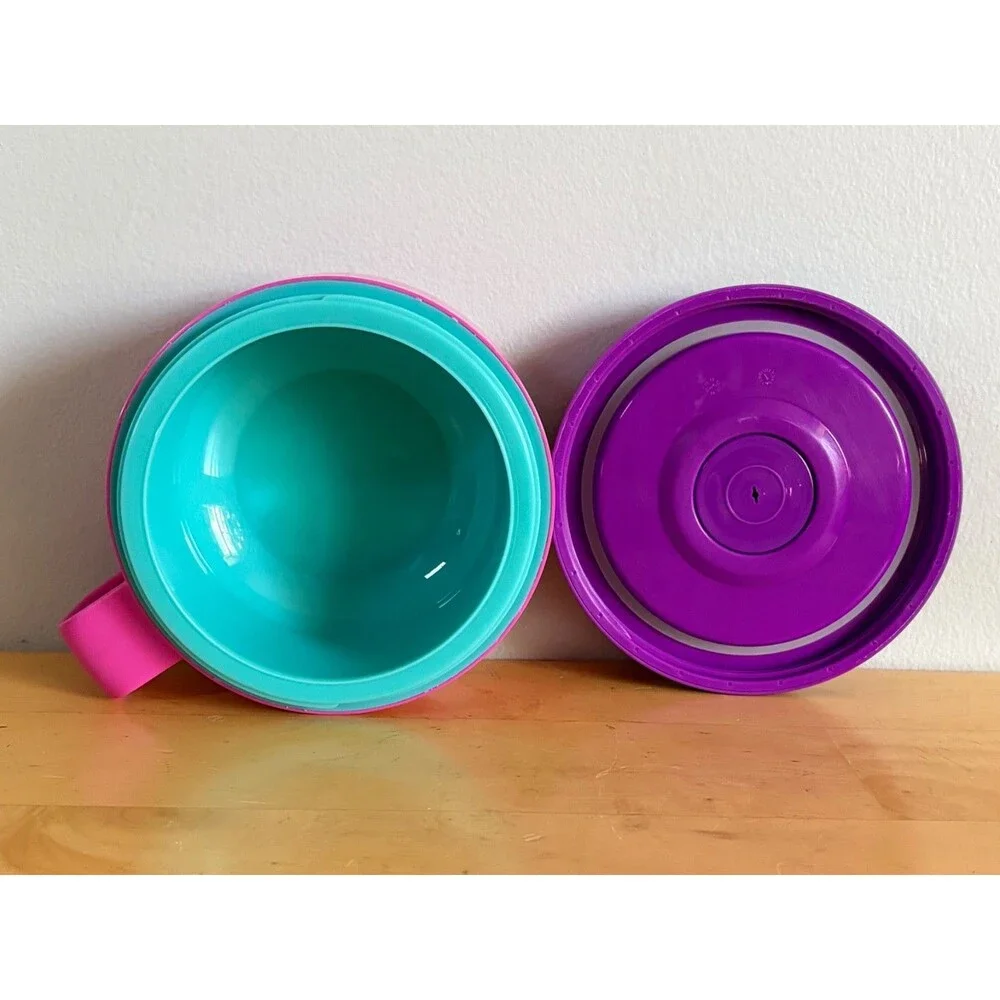 Aladdin Thermos Lunch Box Soup Built-In Spoon Bowl Mug 12 oz